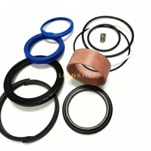 Volvo BL60 stabilizer cylinder seal kit, Volvo BL70 outrigger seal kit, 11715295 seal kit replacement, VOE11715295 hydraulic seal kit, Volvo backhoe outrigger cylinder repair kit 1