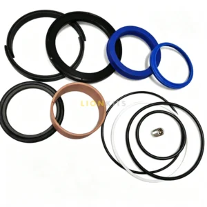 Volvo BL60 stabilizer cylinder seal kit, Volvo BL70 outrigger seal kit, 11715295 seal kit replacement, VOE11715295 hydraulic seal kit, Volvo backhoe outrigger cylinder repair kit 4